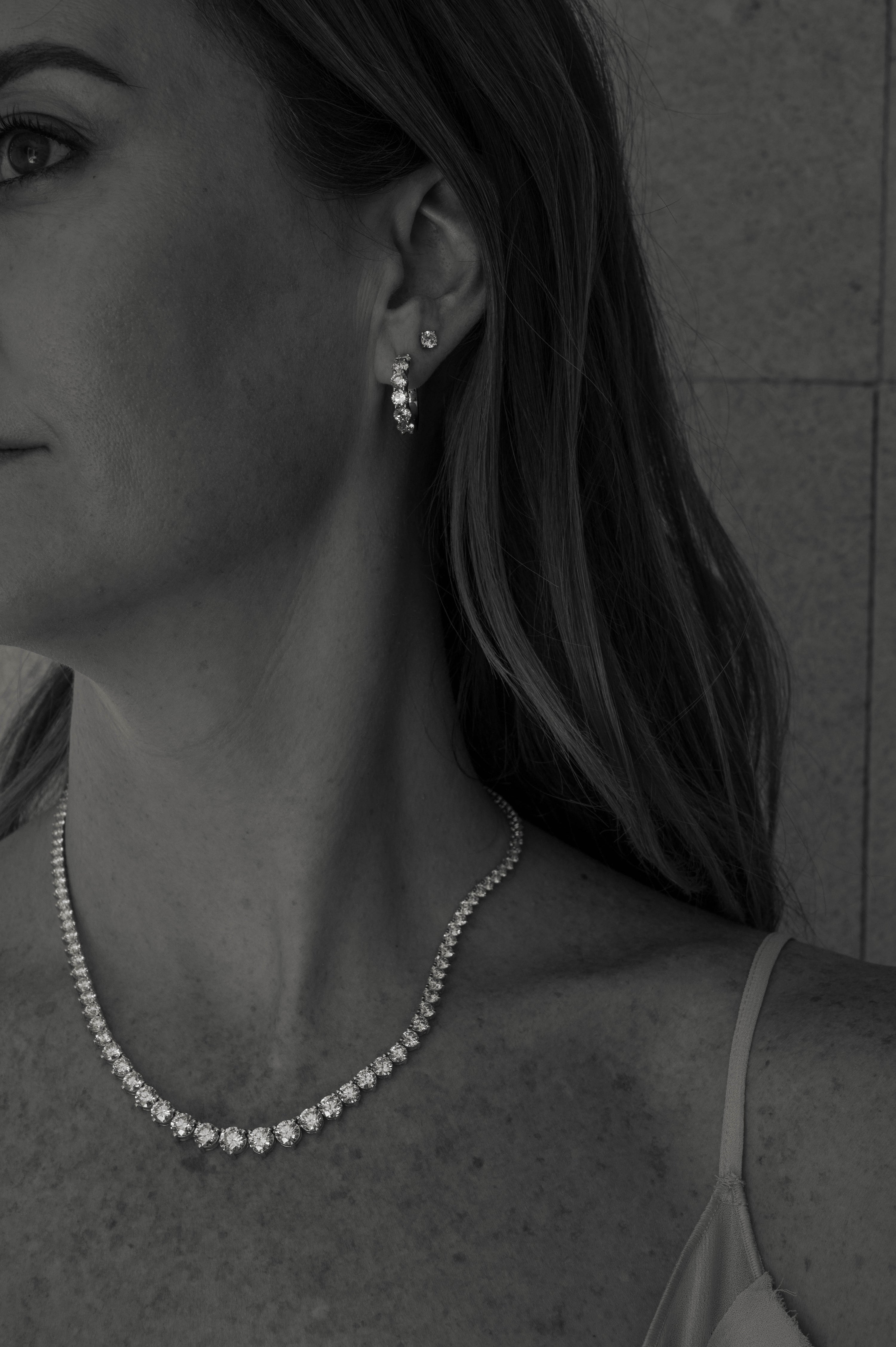 Collar Riviera de 22k