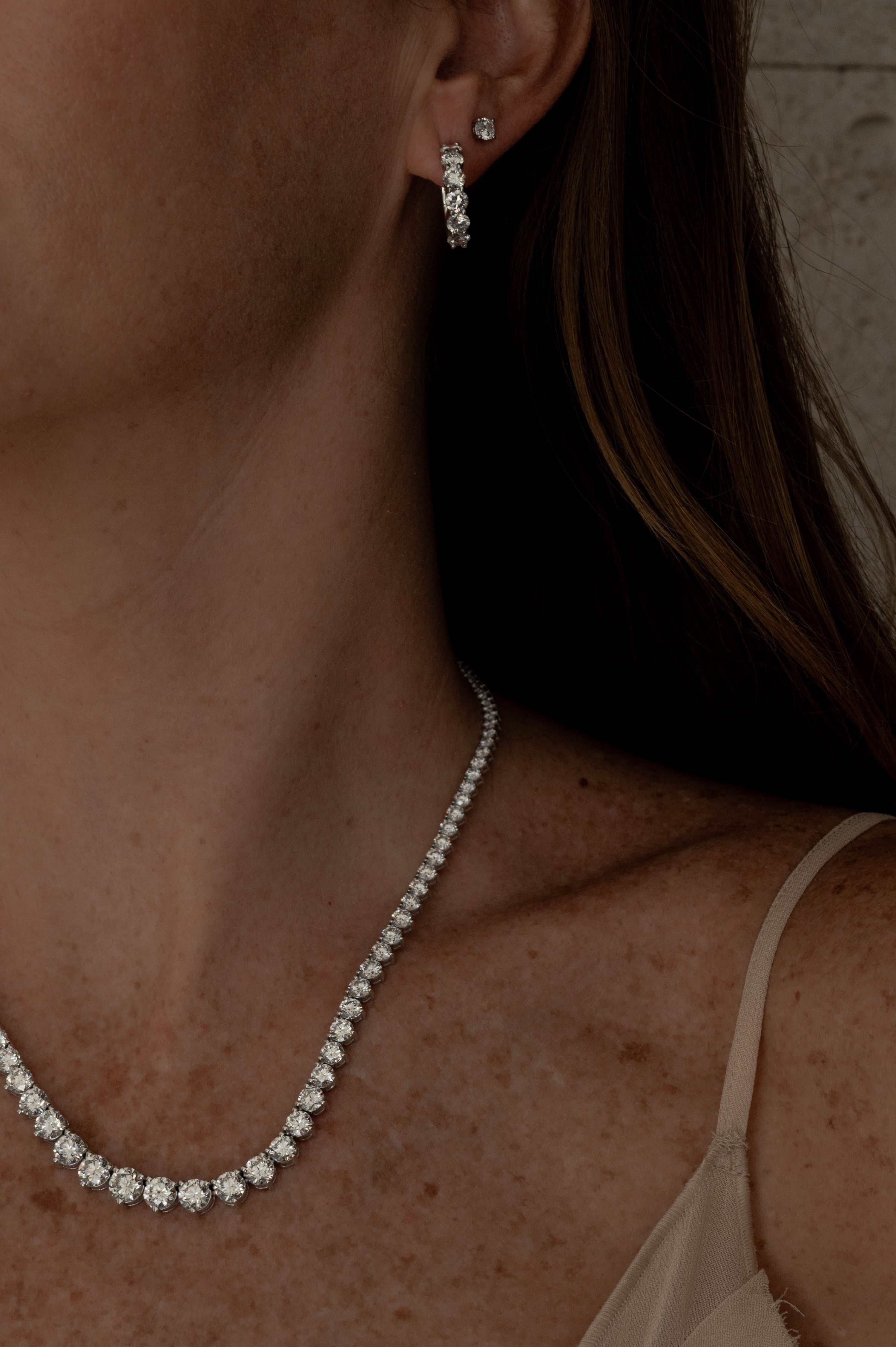 Collar Riviera de 22k