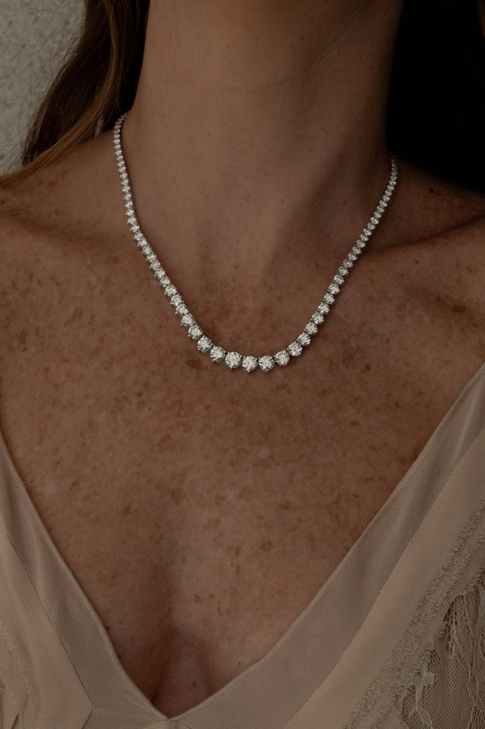 Collar Riviera de 22k