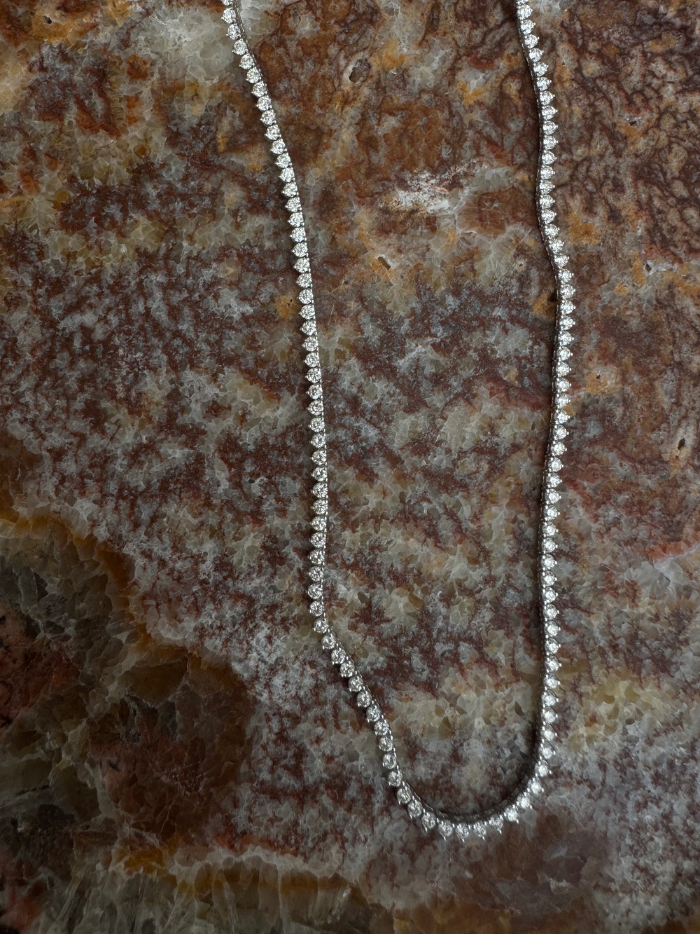 Collar Tennis 3 prong 7.5 cts